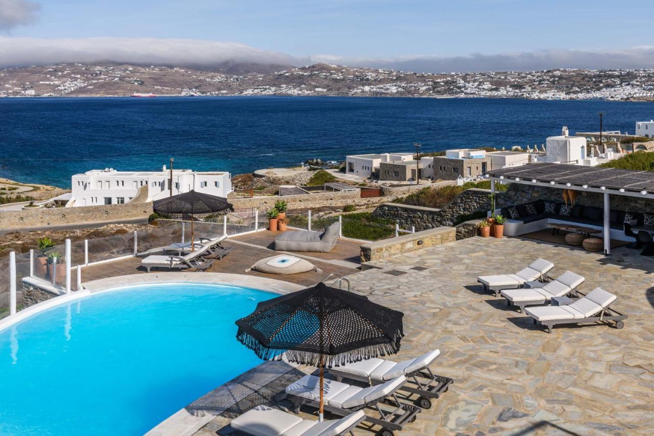 Cosset Villa Bohochic Sea&Harbourview And Sunset By One-Villas Орнос Экстерьер фото