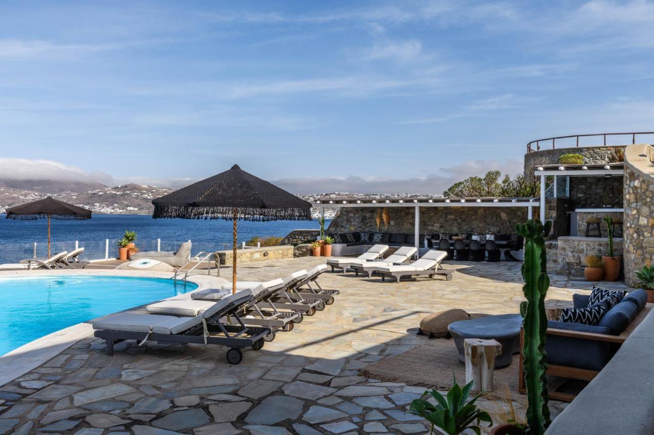 Cosset Villa Bohochic Sea&Harbourview And Sunset By One-Villas Орнос Экстерьер фото